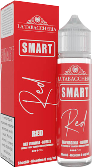 La Tabaccheria Red Smart Organic Liquido Shot 20ml Tabacco Red Virginia Burley