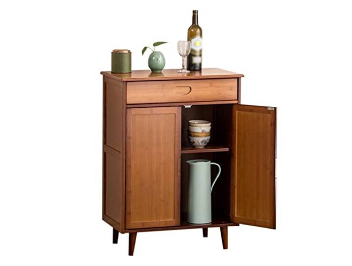 Startseite Einfache Kommode Regal Küchenschrank Schließfach Wohnzimmer Schließfach Teeschrank Mehrzweckschrank Bufetera(60cm)