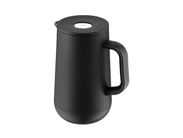 WMF Impulse Thermoskan, 1,0 L, Voor Thee Of Koffie, Druksluiting Houdt Dranken 24 Uur Koud En Warm, Zwart