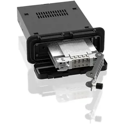 Icydock ICY DOCK Wechselrahmen 1x2,5"SATA/ SAS/ATA HDD/SSD Dual-Lock f. 3.5"Bay, SSD + Festplatte Zubehör