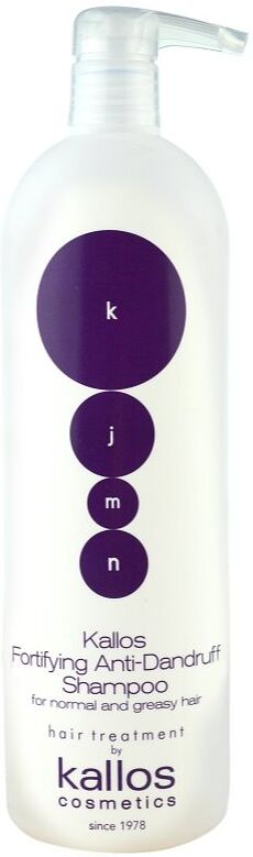 Kallos KJMN Professional Fortifying Anti-Dandruff shampoing fortifiant anti-pelliculaire 1000 ml