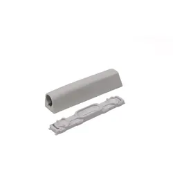 car-matic Push to Open Cover 76mm lichtgrau 200 Stück - CP2202.GG-200