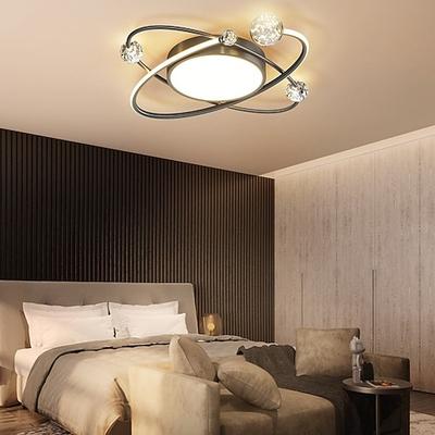 nordic light luxus atmosphäre kristall raum led lampe moderne einfache persönlichkeit kreativität stern deckenleuchte