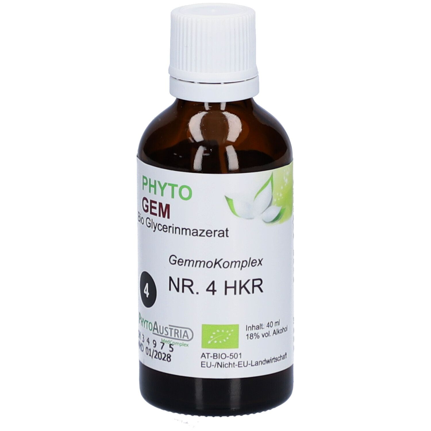 Phytogem NR 4 Herz-Kreislauf 40 ml Tropfen zum Einnehmen