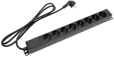 Adam Hall "87471 19" Power Strip" Schwarz