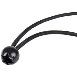 Expanderschlinge mit Kugel, Planenspanner 6mm, schwarz, 25cm