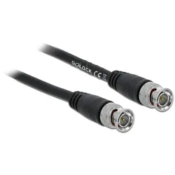 Delock Kabel BNC Stecker zu BNC Stecker 75 Ohm 3 m