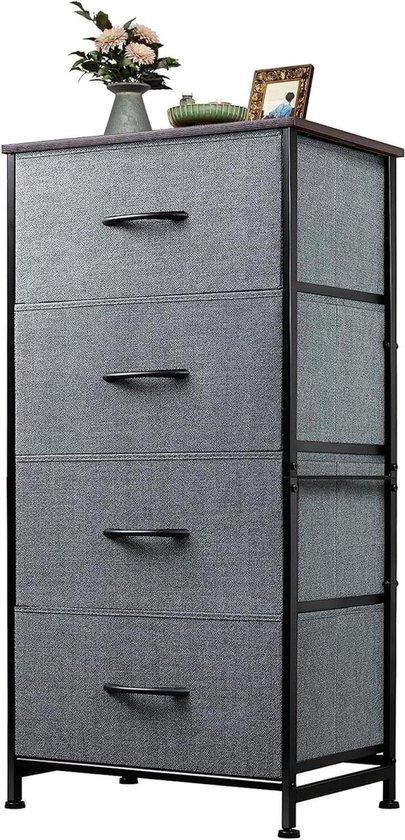 Stauraum-Opbewahrungs-Container - Grosse dunkelgraue Stahl-Container - Ideal für Raumorganisation