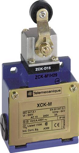 Telemecanique XCKM115H29 XCKM115H29 Endschalter Rollenhebel IP66 1St.