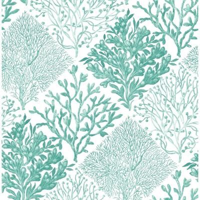 NextWall Seaweed Peel and Stick Wallpaper