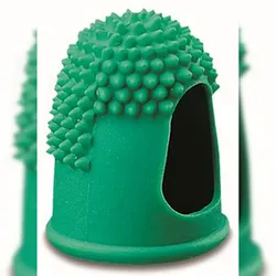 Läufer Blattwender Größe 5 Durchmesser 22mm latexfrei grün Packung mit 10 Stück