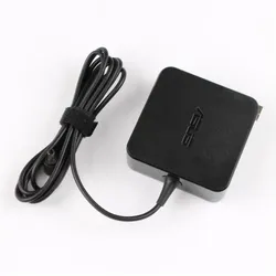 ASUS Netzteil 65 Watt slim Original Adapter (65 W), Notebook Netzteil, Schwarz