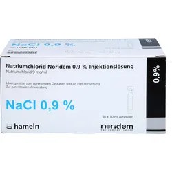 Natriumchlorid Noridem 0.9 % Injektionslösung 500 ML