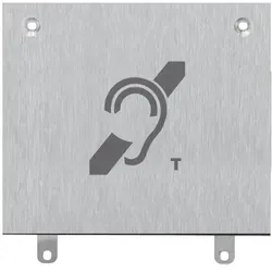 Comelit IX9504 Frontplatte Switch, Induktionsschleife, Montage oberhalb, 5-reihig