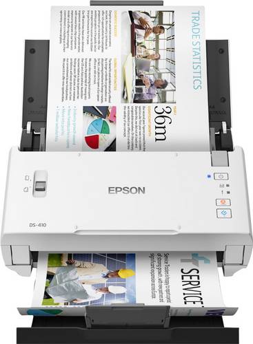 Epson WorkForce DS-410 Duplex-Dokumentenscanner A4 600 x 600 dpi 26 Seiten/min, 52 Bilder/min USB