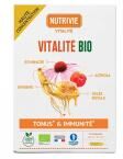 Nutrivie Complexe Vitalité Bio 20 Ampoules de 10 ml - Boîte 20 ampoules de 15 ml