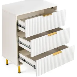 hjh LIVING, Kommode + Sideboard, Hjelle K (60 x 40 x 75.50 cm)