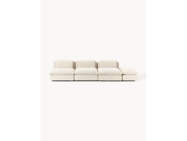 Modulares XL-Sofa Felix (3-Sitzer) mit Hocker