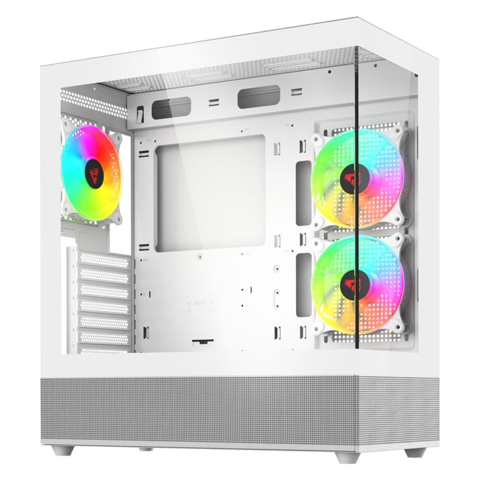 Savio SIGMA X1 WHITE Computergehäuse (ATX, ITX, mATX) (SIGMA X1 WHITE)