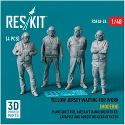 ResKit Yellow jersey waiting for work (Modern) Plane Director, Aircraft Handling Officer, Catapult and Arre