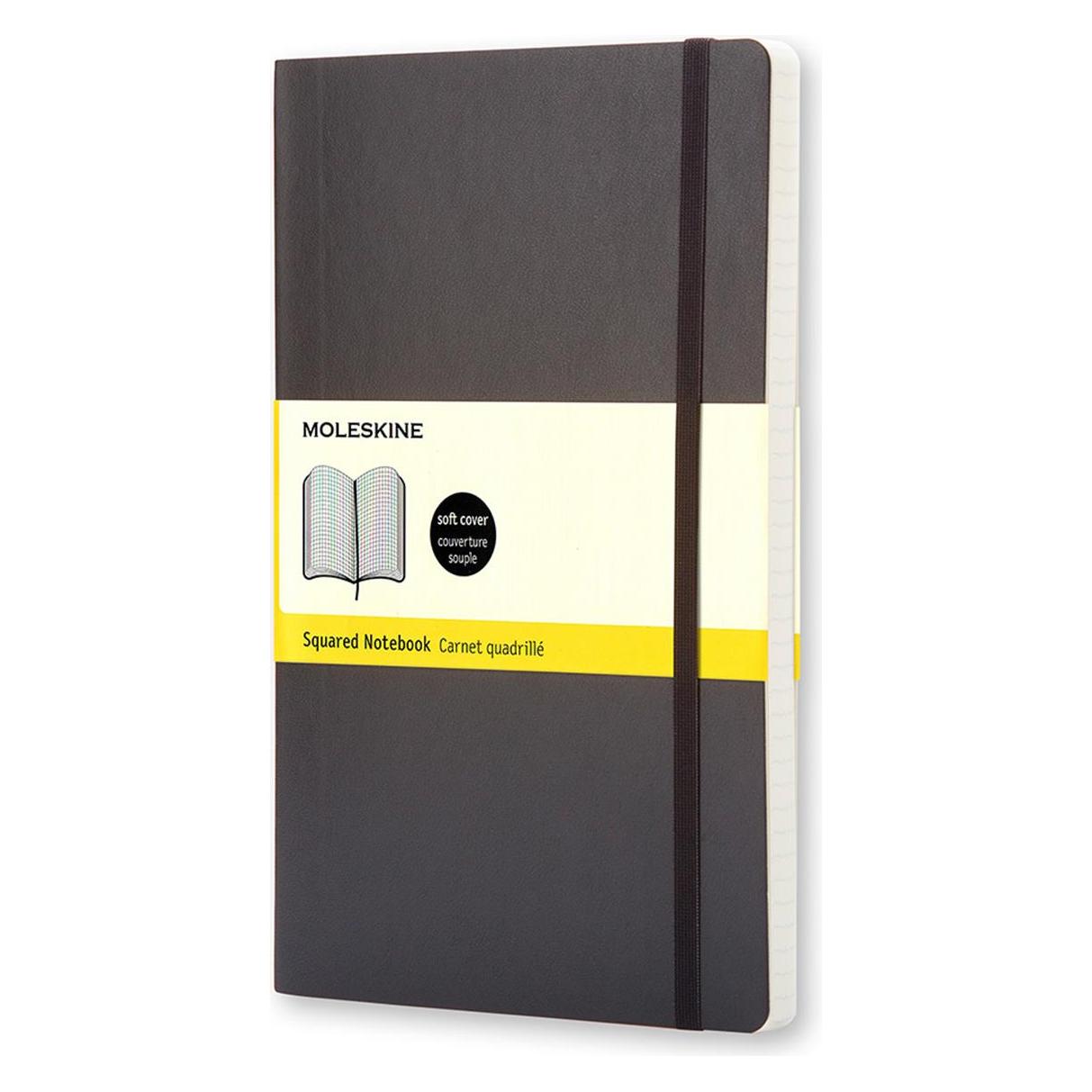 Moleskine Classic Soft (A5, Kariert, Weicher Einband) (707186)