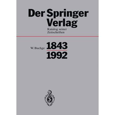 Der Springer-Verlag, Taschenbuch von , Springer Berlin, 978-3-642-63421-5