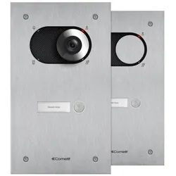 Comelit IX0101 Frontplatte Switch, 1 Teilnehmer, 1-reihig, V4A