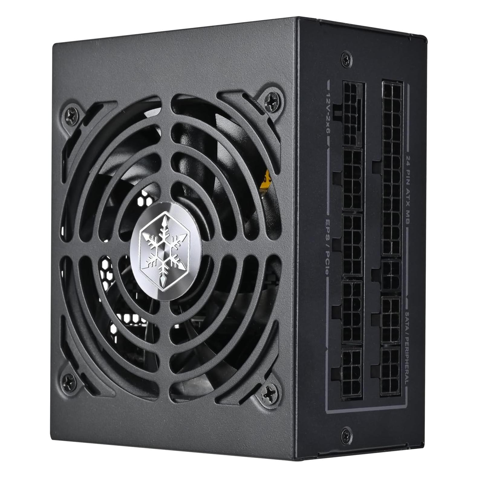 Silverstone SST-EX650R-GM - Extreme Series SFX Power Supply 650W 80 PLUS Gold 550W SFX 12V 4.1 PCIe (650 W) (SST-EX650R-GM)
