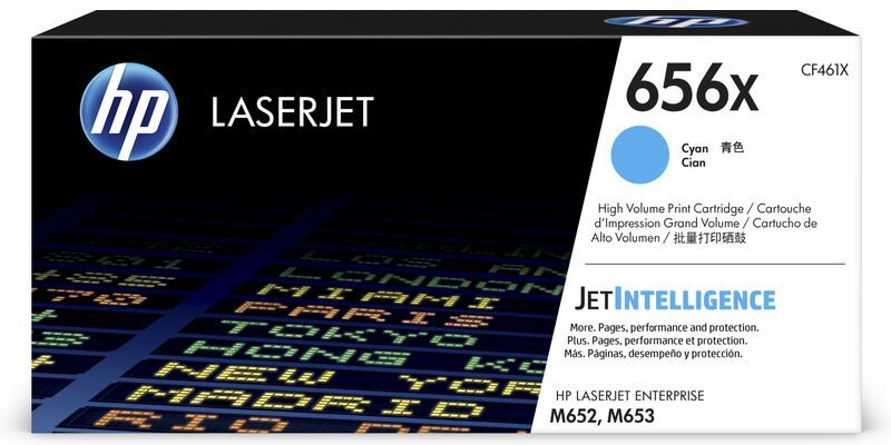HP 656X (CF461X) - Cyan - Toner - Hohe Kapazität
