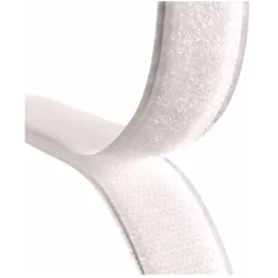 RS PRO, Klettband, Druckverschluss Klettband, 50mm x 5m, Weiss (50 mm)