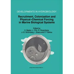 Recruitment, Colonisation and Physical-Chemical Forcing in Marine Biological Systems, Fachbücher