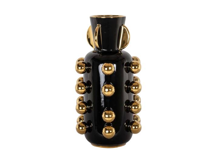Design Vase „Dalia“ Schwarz Richmond Interiors