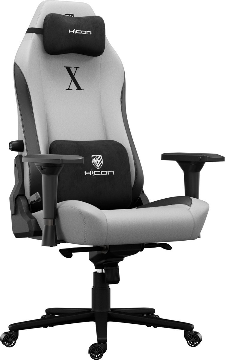 HICON Apex Velocity Ergonomische Bureaustoel met Armleuningen - Grijs