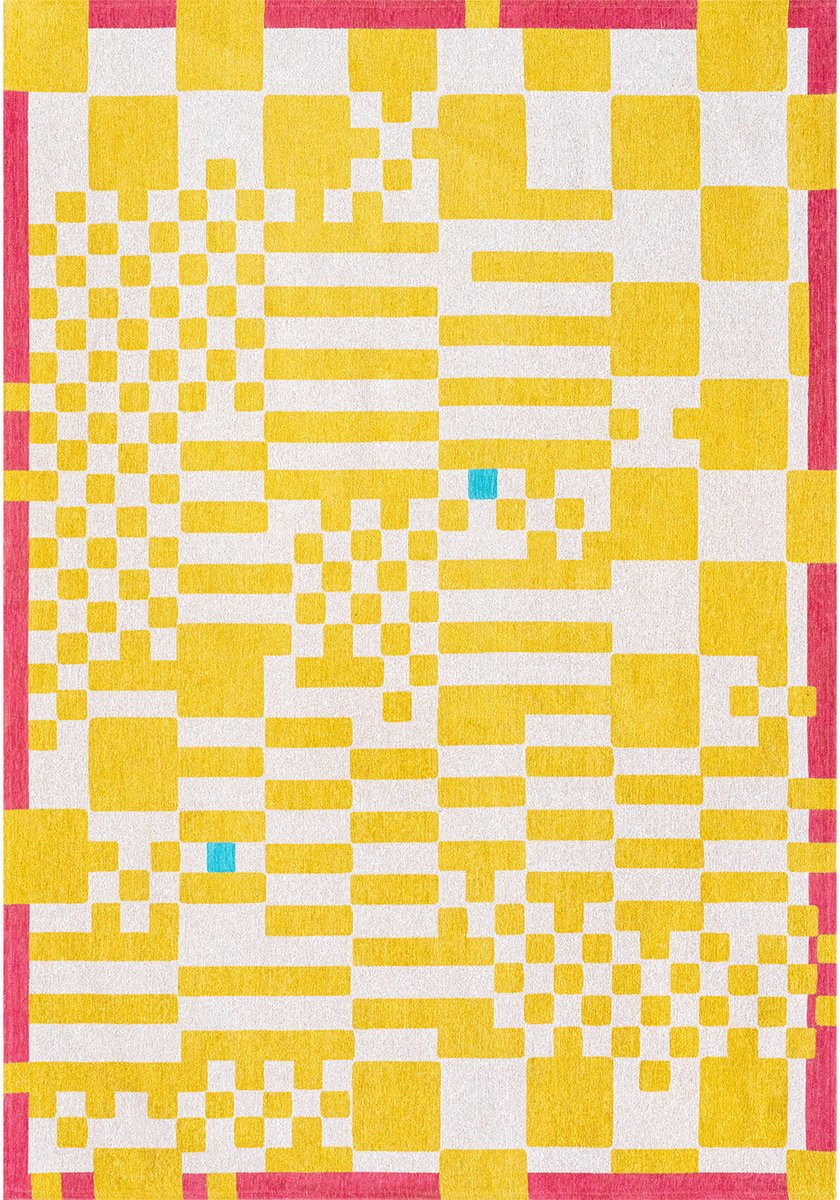 Louis De Poortere Chess Cupcake Wasbaar Vloerkleed Binnen & Buiten - 280 x 390 cm