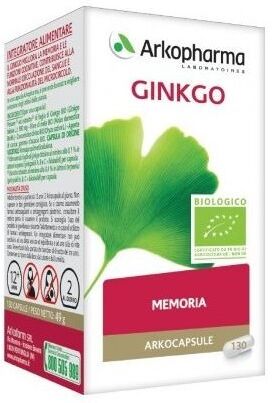 Arkofarm Srl Arkocapsule Ginkgo Bio 130cps