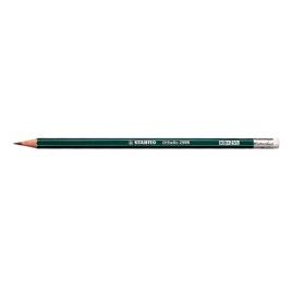 Stabilo Bleistift Othello mit Radierer, H"rtegrad: 2B (2B, 1x) (2988/2B)