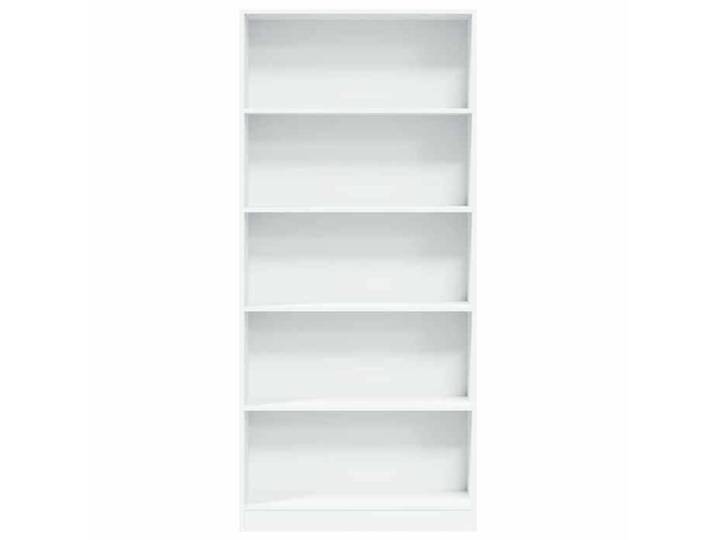 MEUBLE DE SEJOUR Blanc - MODE Bibliothèque salon - blanc 80x24x176 cm bois d'ingénierie Nettoyer facile_09_5084