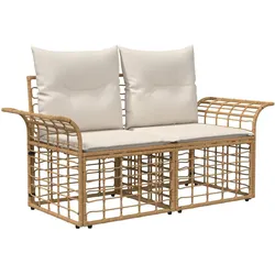 vidaXL, Gartenlounge, Outdoor-Sofa