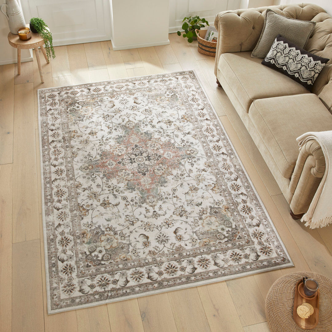 Langley Street Keira Oriental Machine Printed Area Rug Multi Rectangle 200 x 300 cm