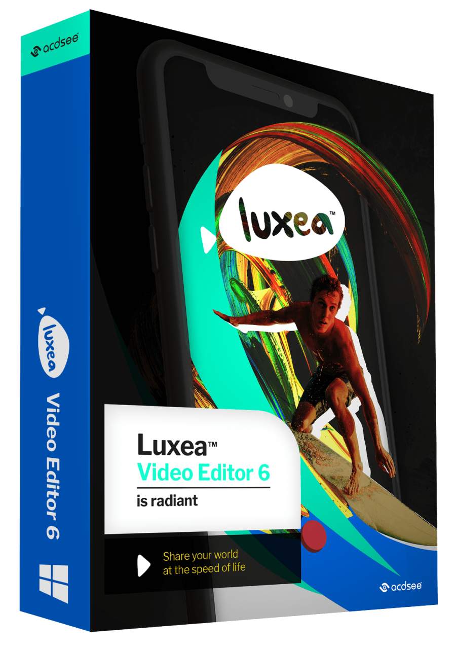 ACDSee Luxea Video Editor 6 Französisch 1 Jahresabonnement ACDLXV05WLCAXEDEAE