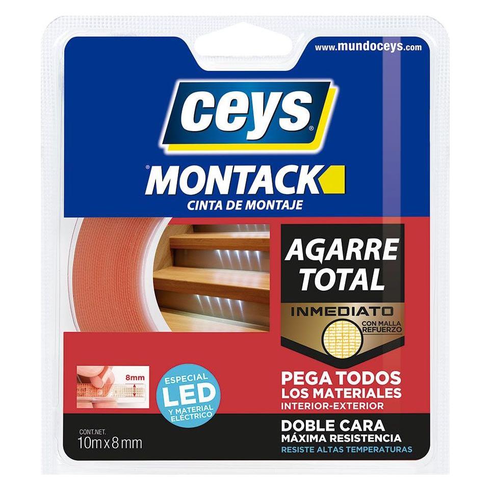 Marioinex Ceys Klebeband Montack (10 M X 8 Mm) (8 mm) (45588474)