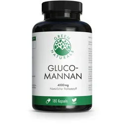 GREEN NATURALS Glucomannan 4g hochdosiert vegan 180 St