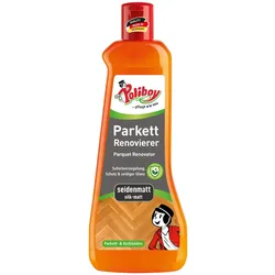 Poliboy Parkett Renovierer Seidenmatt - für strapazierte Holz- und Korkböden - 500ml - Made in Germany