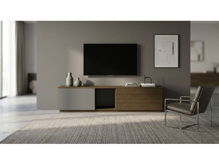 TV Lowboard Eiche Wenge geölt