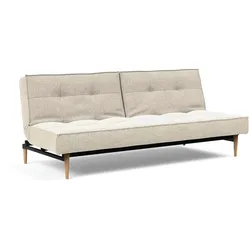 INNOVATION LIVING Schlafsofa Splitback Styletto hell Stoff Off White