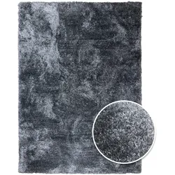 Teppich SILKY - Mittelgrau - 80x150cm