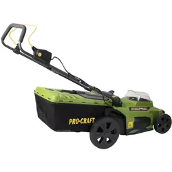 Procraft, Rasenmäher, PLM22bb Akku Rasenmäher 40 V ( 2x 20 V ) 430 mm Brushless + 2x Akku 4,0 Ah - ohne Ladegerät (Akkubetrieb)