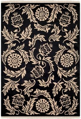 SAFAVIEH Couture Hand-knotted Tibetan Denis Modern Wool Rug with Fringe
