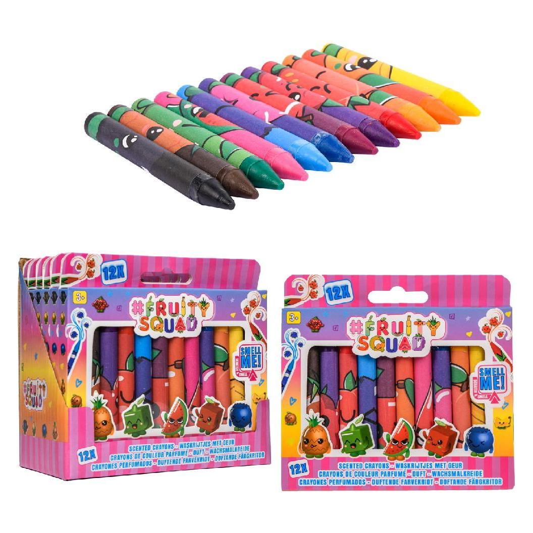 Canenco Fruitysquad Duft-Wachsmalkreide 12-Pack (12x) (60354)