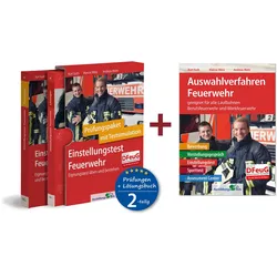 Paket - Einstellungstest + Auswahlverfahren Feuerwehr, Fachbücher von Kurt Guth, Marcus Mery, Andreas Mohr